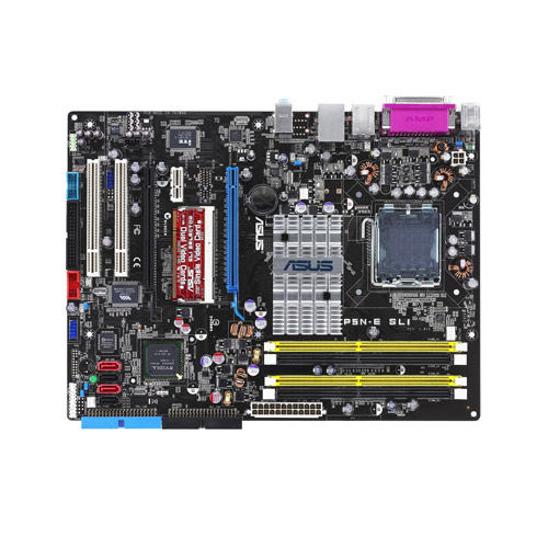 Asus P5N-E SLI NVidia NForCE 650I SLI Socket-LGA775 Intel Core 2 Quad DDR2 800MHZ LAN Audio ATX - Click Image to Close